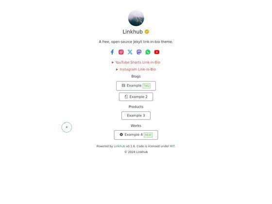 Image for Linkhub on template0.com