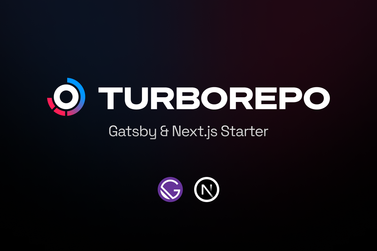 Turborepo Gatsby.js Starter preview