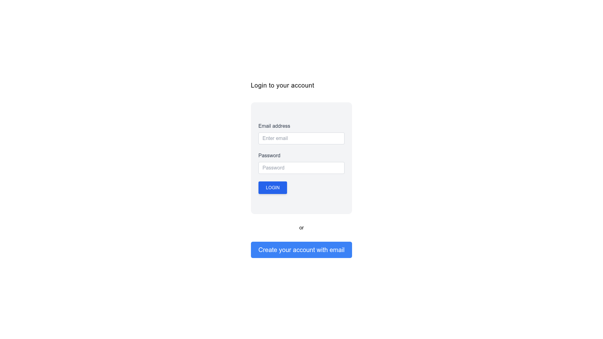 screenshot of Next Login Firebase on template0.com