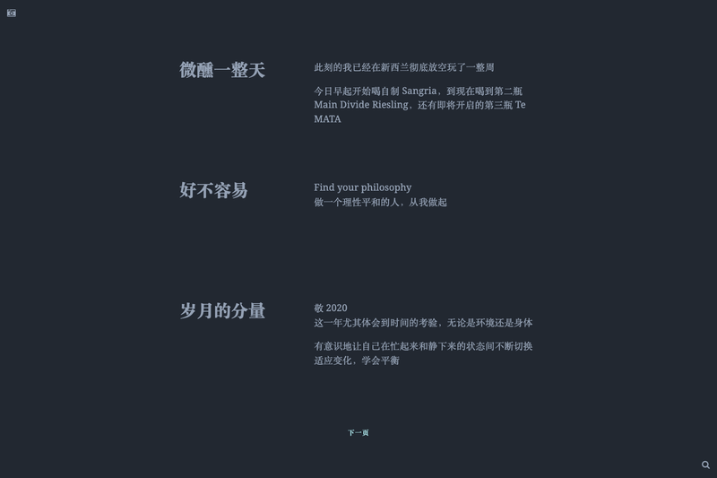 Image for Hexo-theme-hollow on template0.com