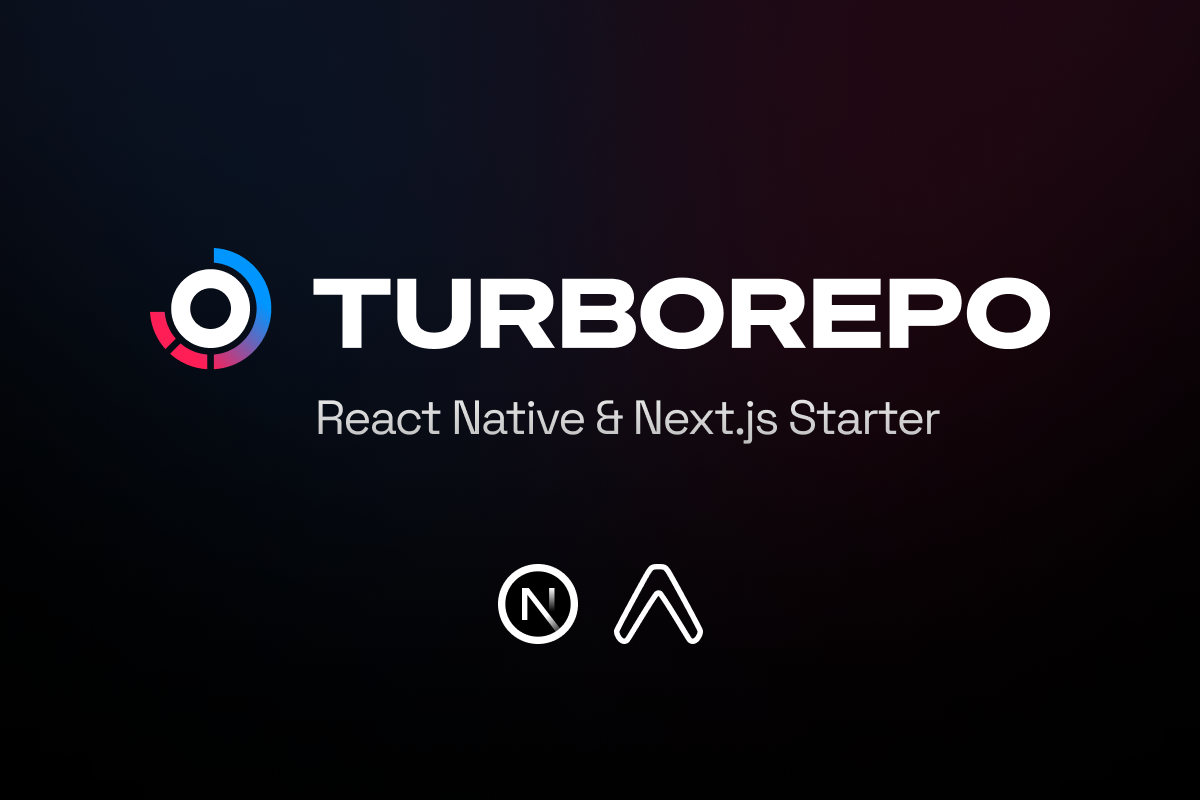 Turborepo React Native Starter preview