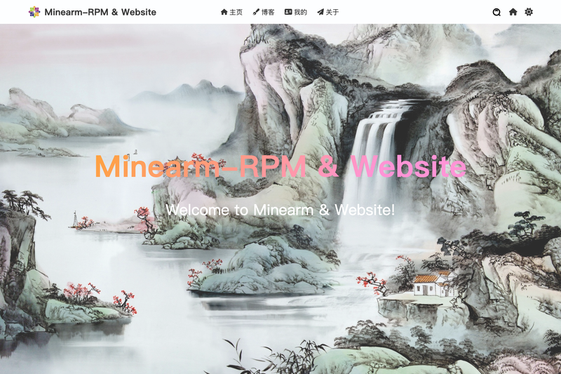 Image for Minearm & Website on template0.com Image for Minearm & Website on template0.com