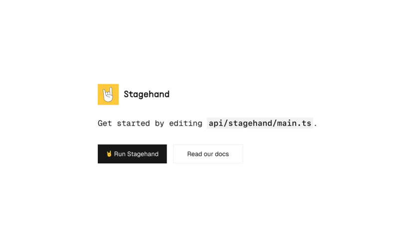 Image for Stagehand Next.js Quickstart on template0.com Image for Stagehand Next.js Quickstart on template0.com