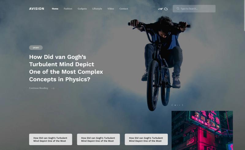Image for Avision – Free Bootstrap Blog Template on template0.com Image for Avision – Free Bootstrap Blog Template on template0.com