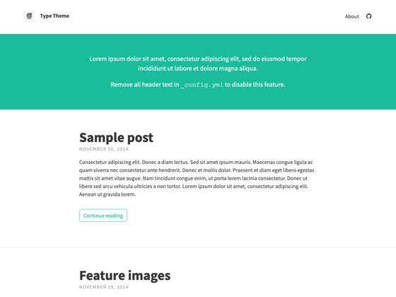 Image for Type Theme on template0.com Image for Type Theme on template0.com