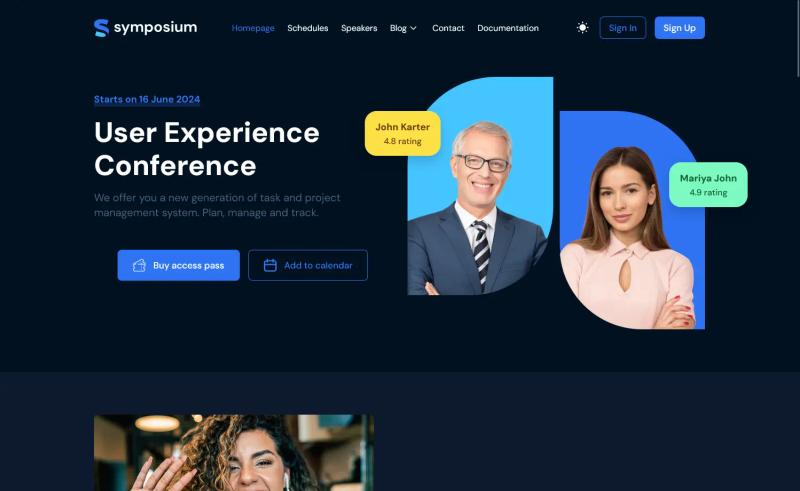 Image for Symposium on template0.com