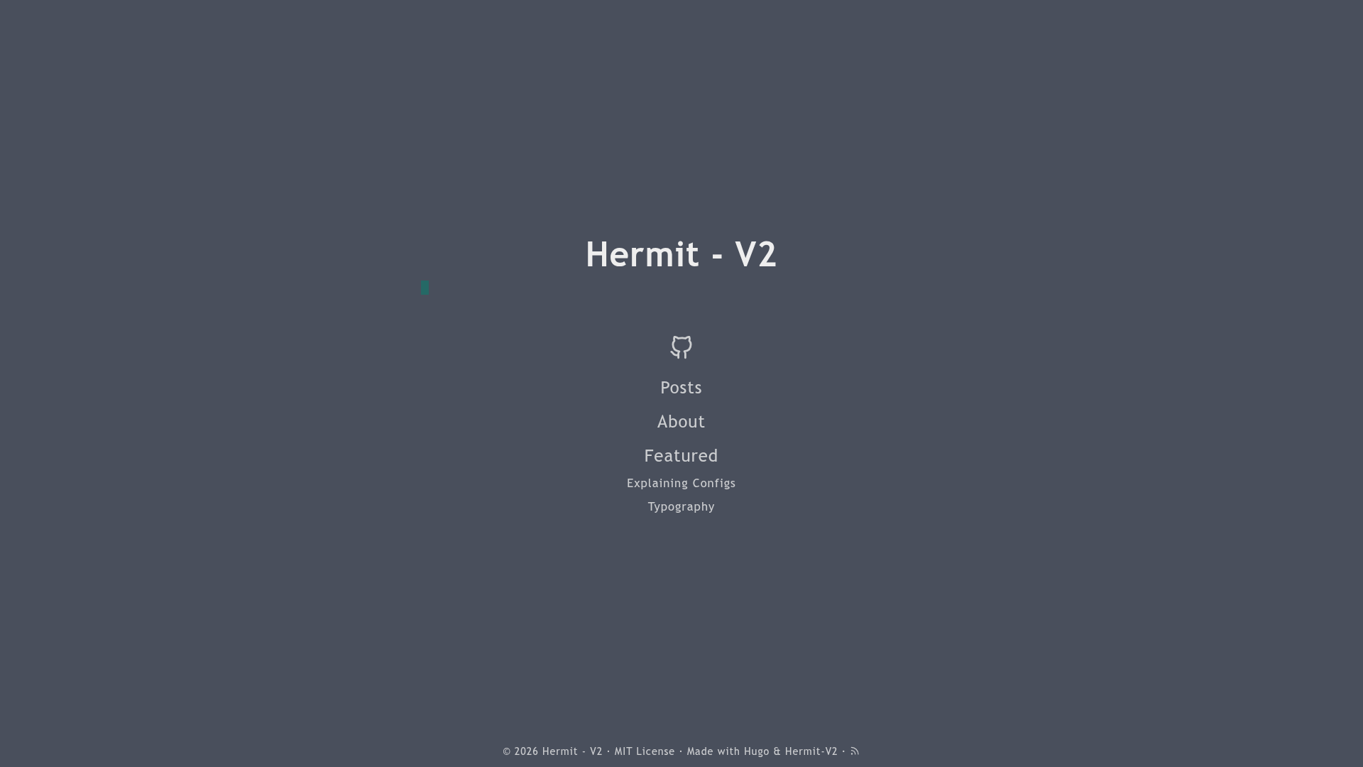 screenshot of Hermit-V2 on template0.com