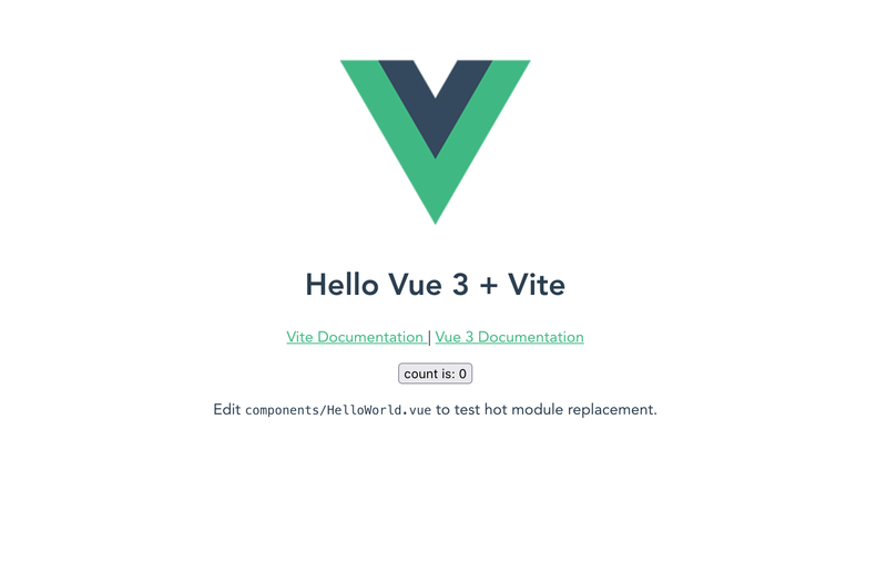 Image for Vite - Vue on template0.com Image for Vite - Vue on template0.com