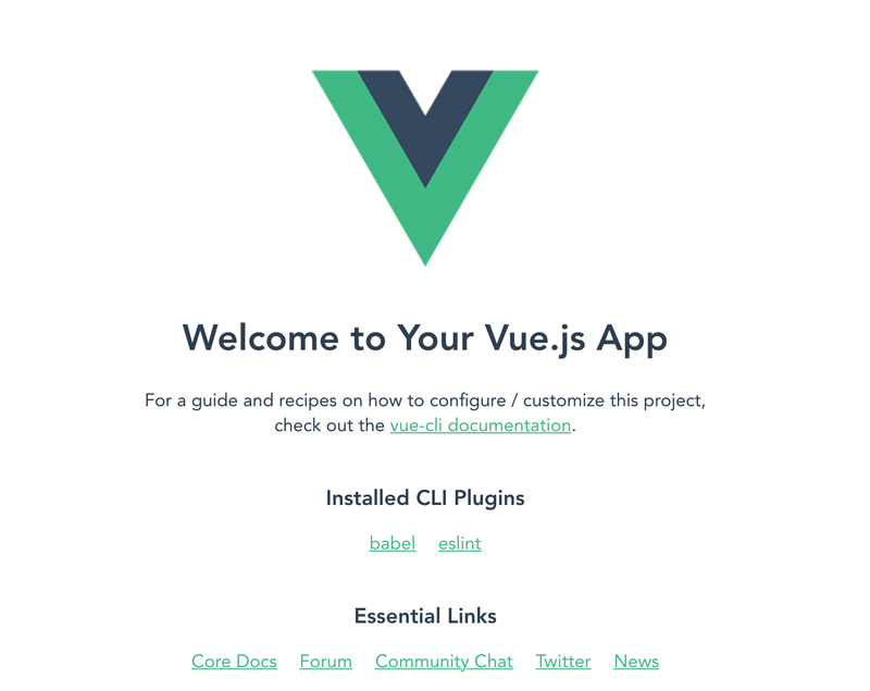 Image for Vue.js on template0.com