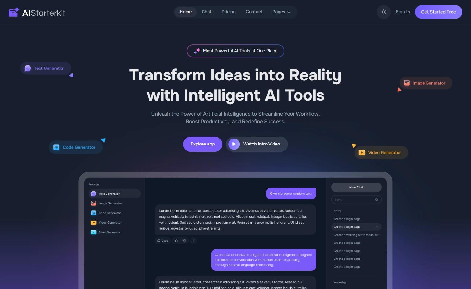 AIStarterKit preview