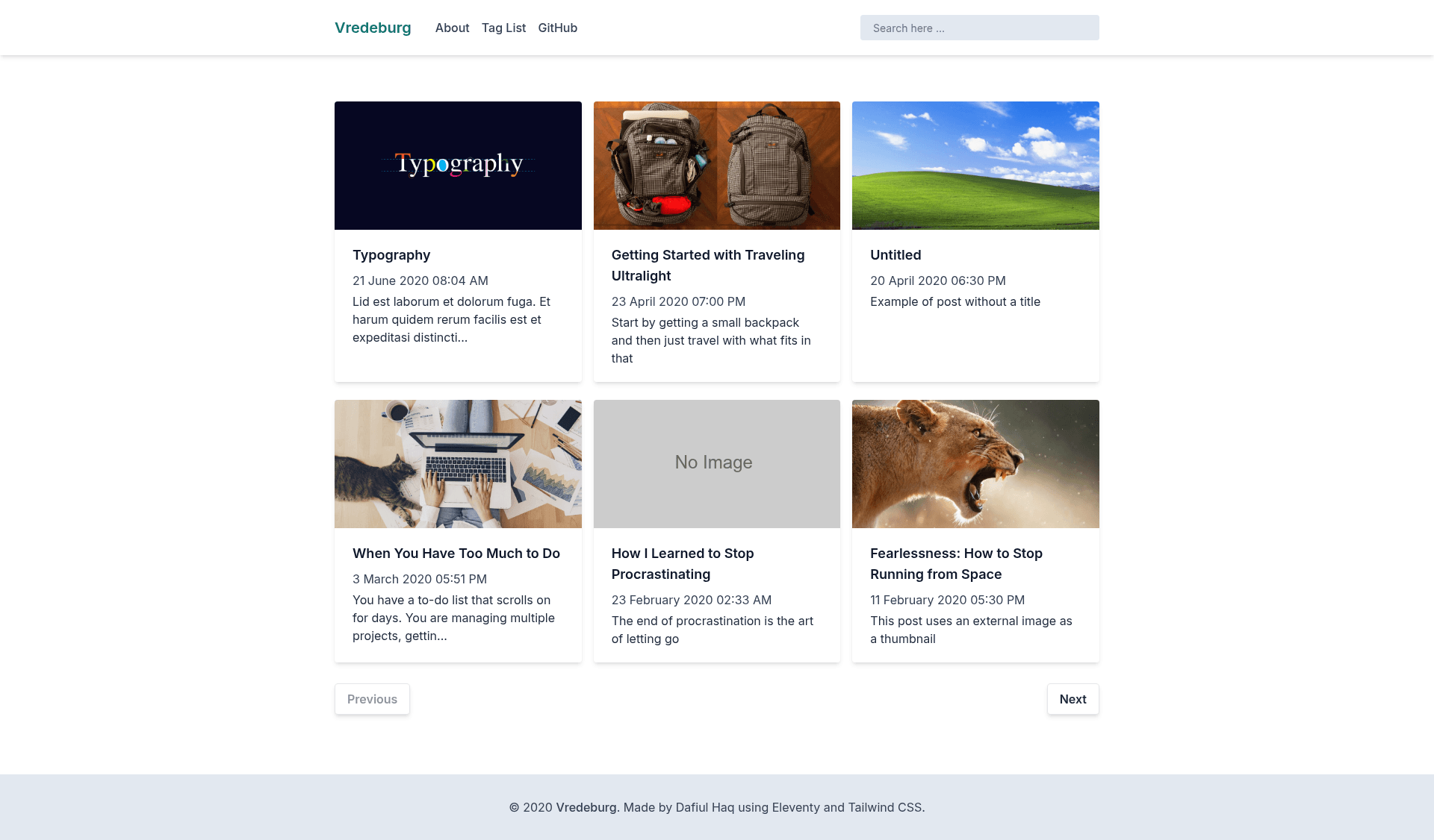 screenshot of Vredeburg on template0.com