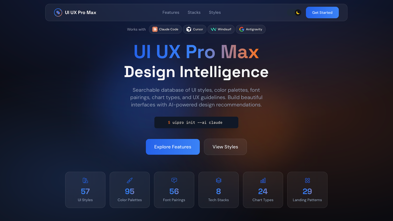 Image for UI UX Pro Max on template0.com Image for UI UX Pro Max on template0.com