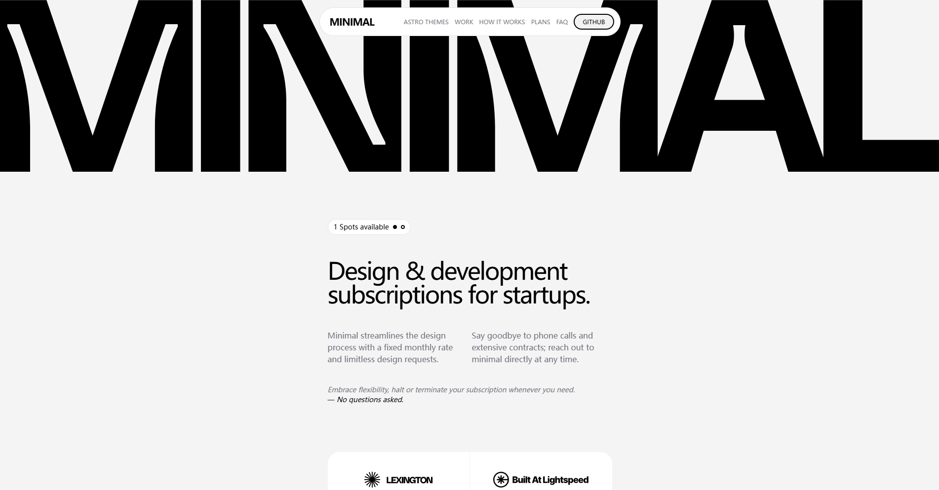 Minimalstudio preview