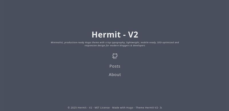 Image for Hermit-V2 on template0.com Image for Hermit-V2 on template0.com