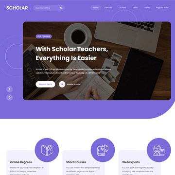 Image for Scholar on template0.com