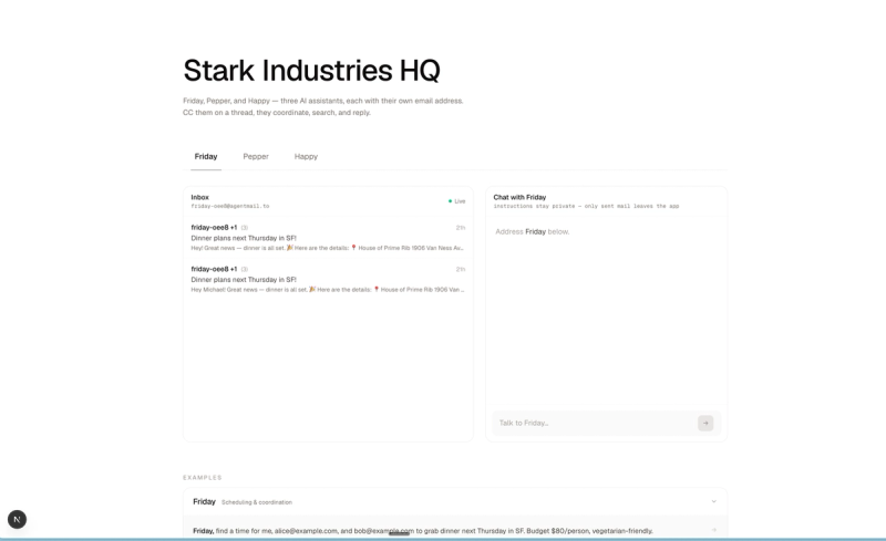 Image for Stark Industries HQ - Agentic Email Assistants on template0.com Image for Stark Industries HQ - Agentic Email Assistants on template0.com