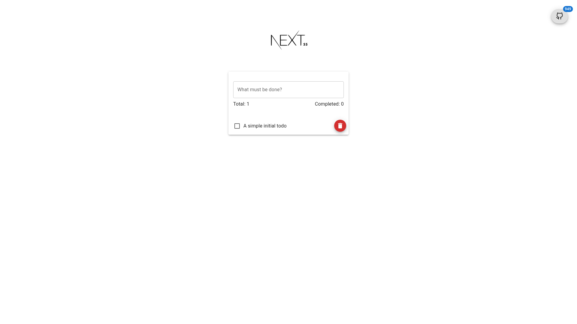 screenshot of NextSimpleStarter on template0.com