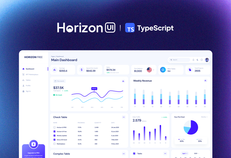 Image for Horizon UI TypeScript on template0.com Image for Horizon UI TypeScript on template0.com