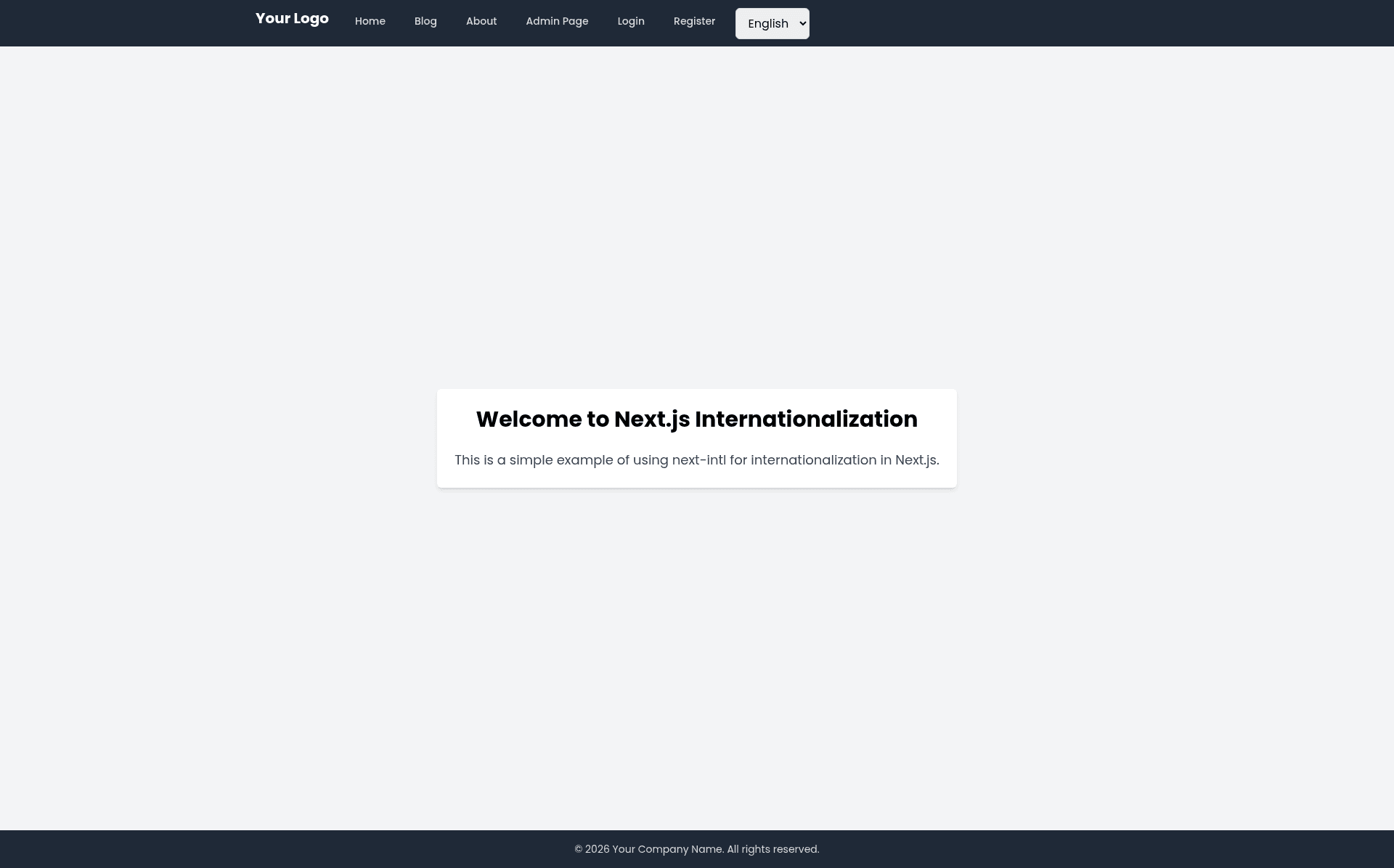 screenshot of next-intl-nextauth on template0.com