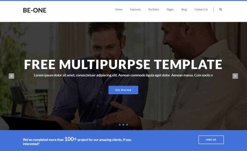 Image for Be One – Free Bootstrap 4 HTML5 Business & Corporate Template on template0.com Image for Be One – Free Bootstrap 4 HTML5 Business & Corporate Template on template0.com