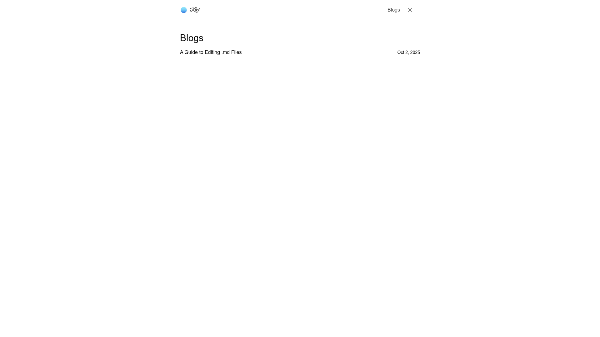 screenshot of Kiri on template0.com