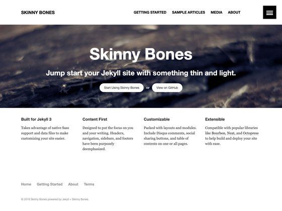 Image for Skinny Bones on template0.com Image for Skinny Bones on template0.com