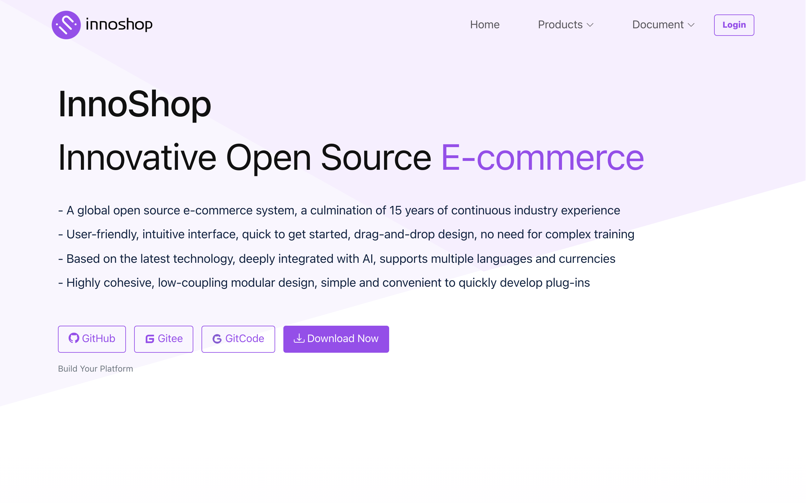 InnoShop preview
