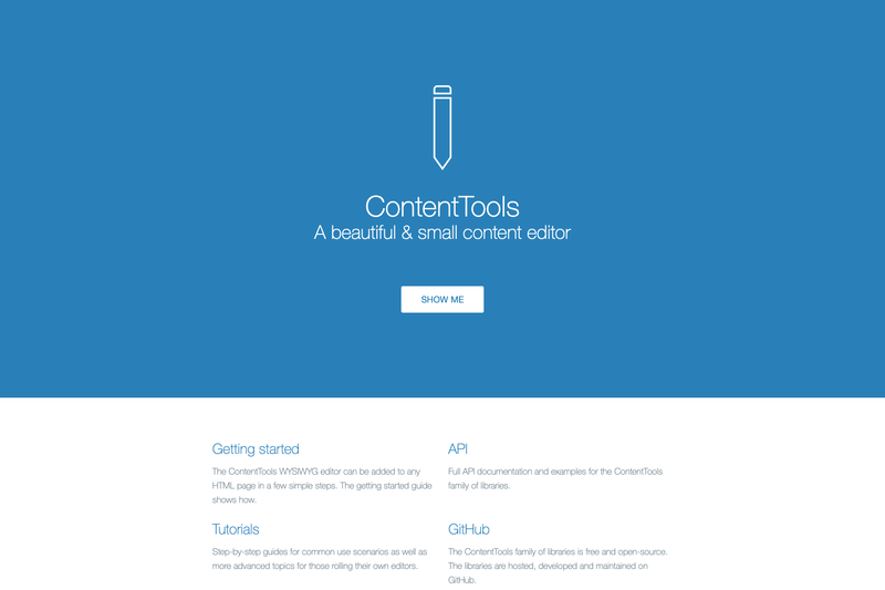 Image for ContentTools on template0.com