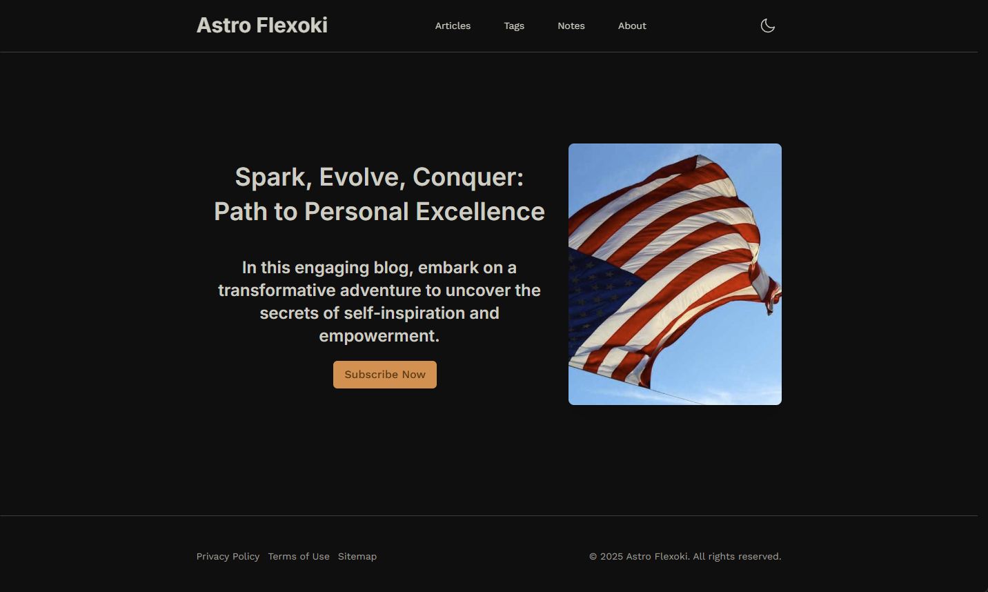 Astro Flexoki preview