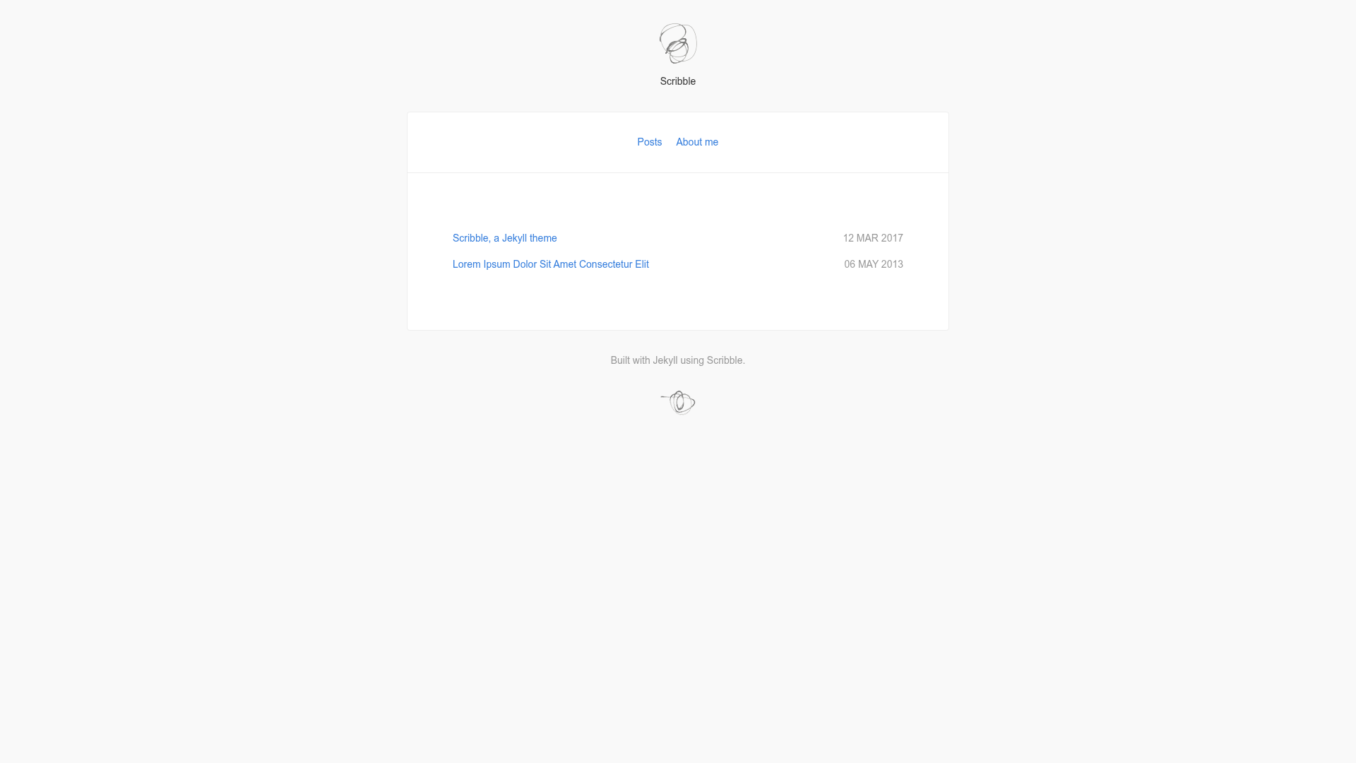 screenshot of Scribble on template0.com