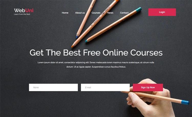 Image for Webuni on template0.com