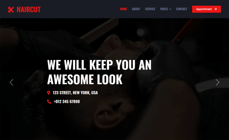 Image for HairCut – Free Bootstrap 5 HTML5 Responsive Business Template on template0.com Image for HairCut – Free Bootstrap 5 HTML5 Responsive Business Template on template0.com