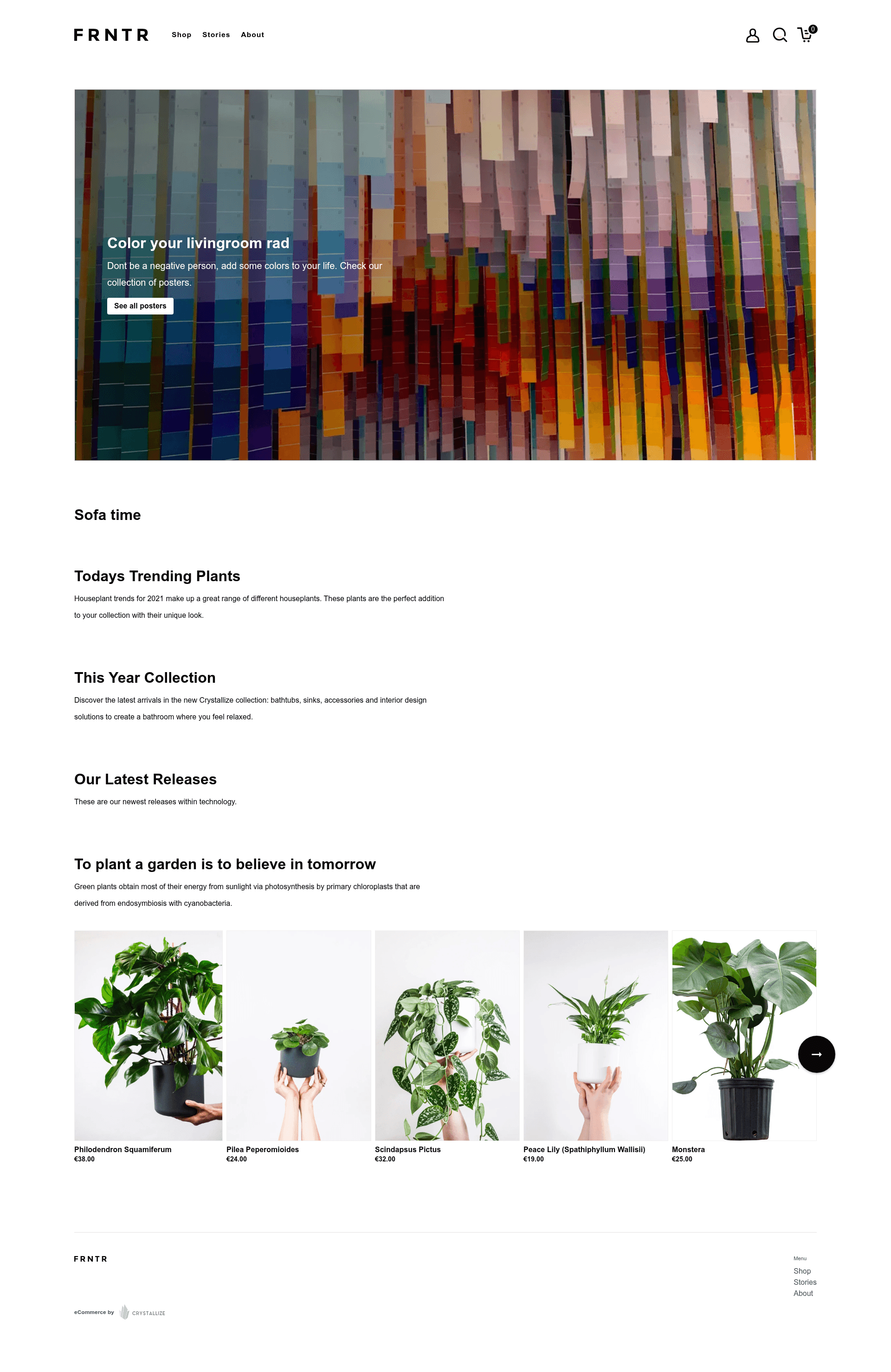 screenshot of Crystallize NuxtJS Boilerplate on template0.com