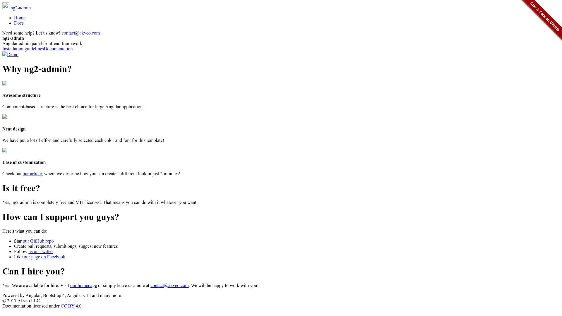 screenshot of NGX-Admin on template0.com