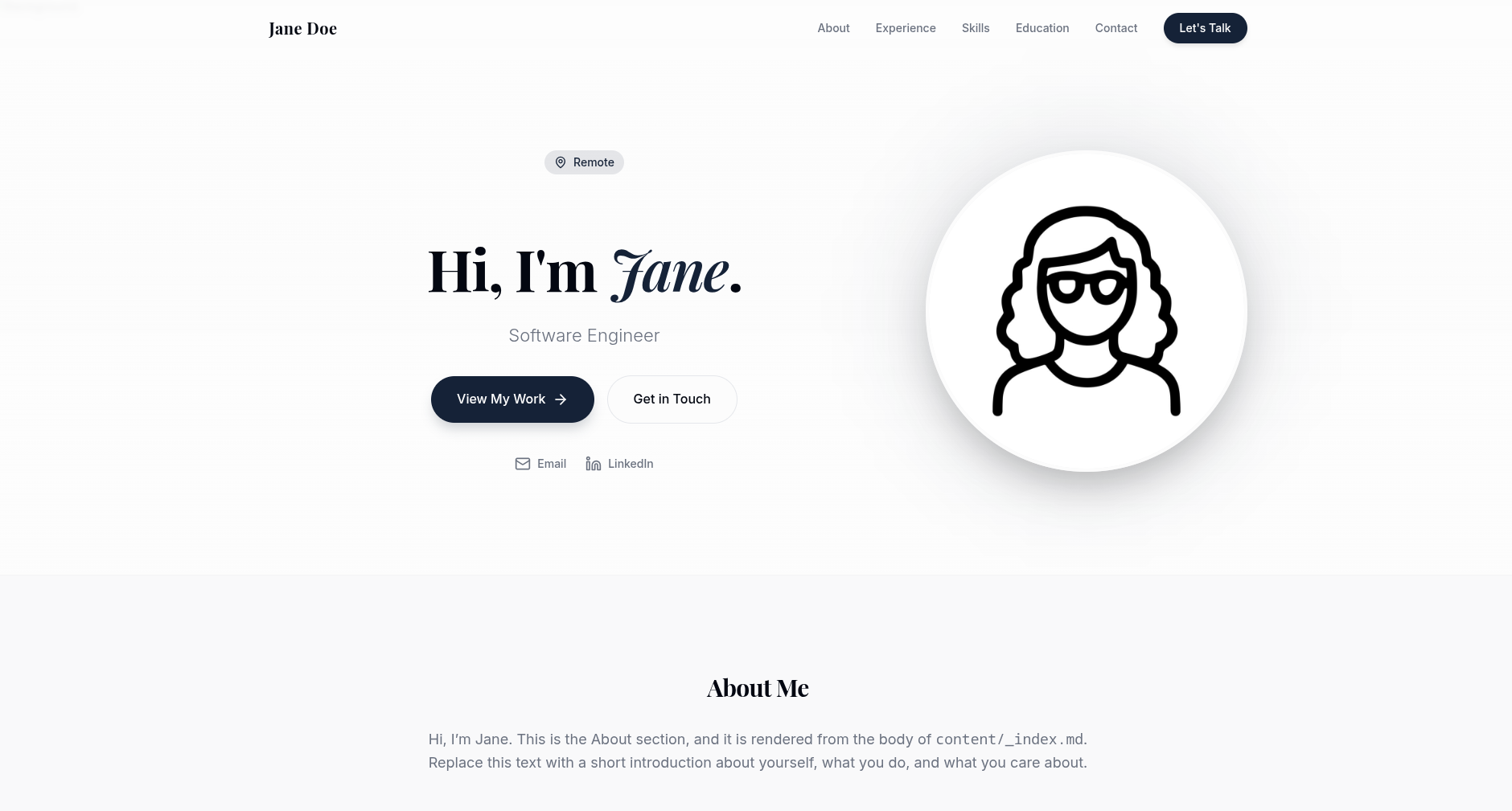 kiyomi-portfolio preview