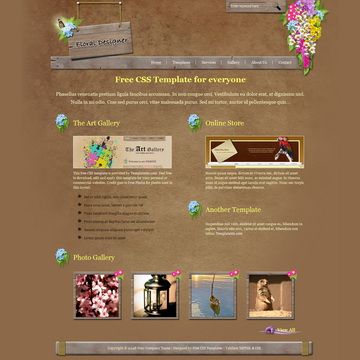 Image for Floral Designer on template0.com Image for Floral Designer on template0.com