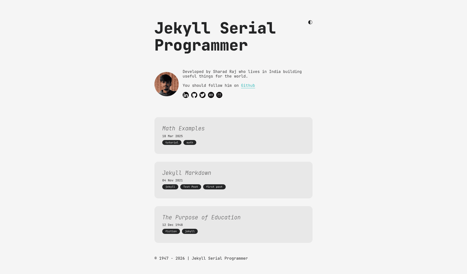 screenshot of Serial Programmer on template0.com