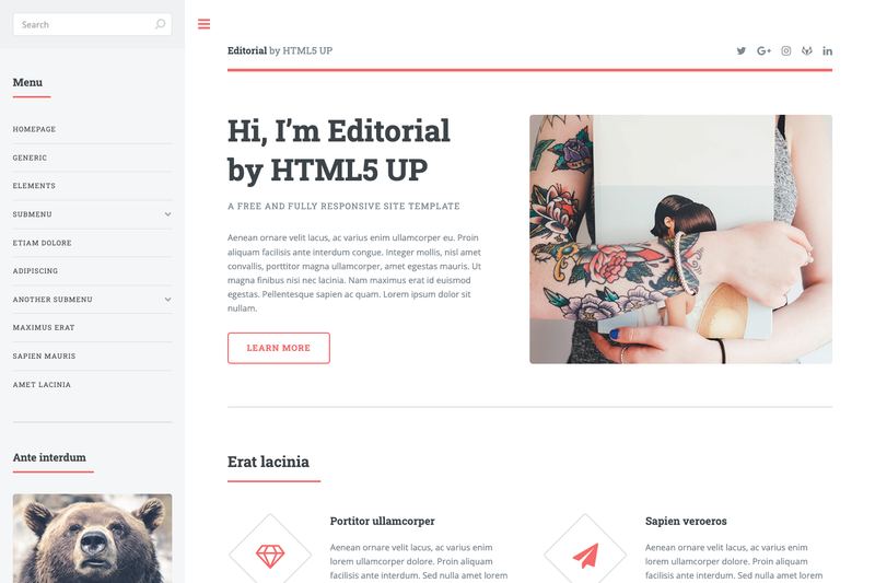 Image for Editorial Jekyll Theme on template0.com Image for Editorial Jekyll Theme on template0.com