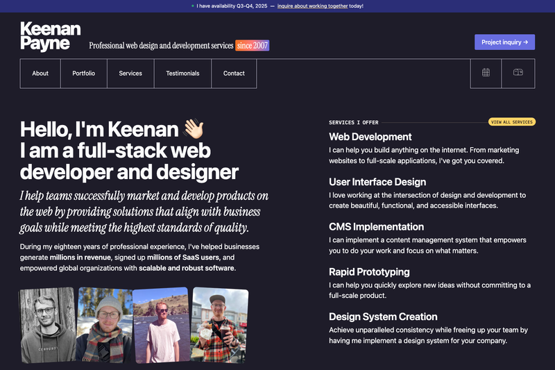 Image for Jekyll Boilerplate on template0.com Image for Jekyll Boilerplate on template0.com
