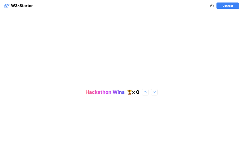 Image for Web3 Hackathon Starter on template0.com
