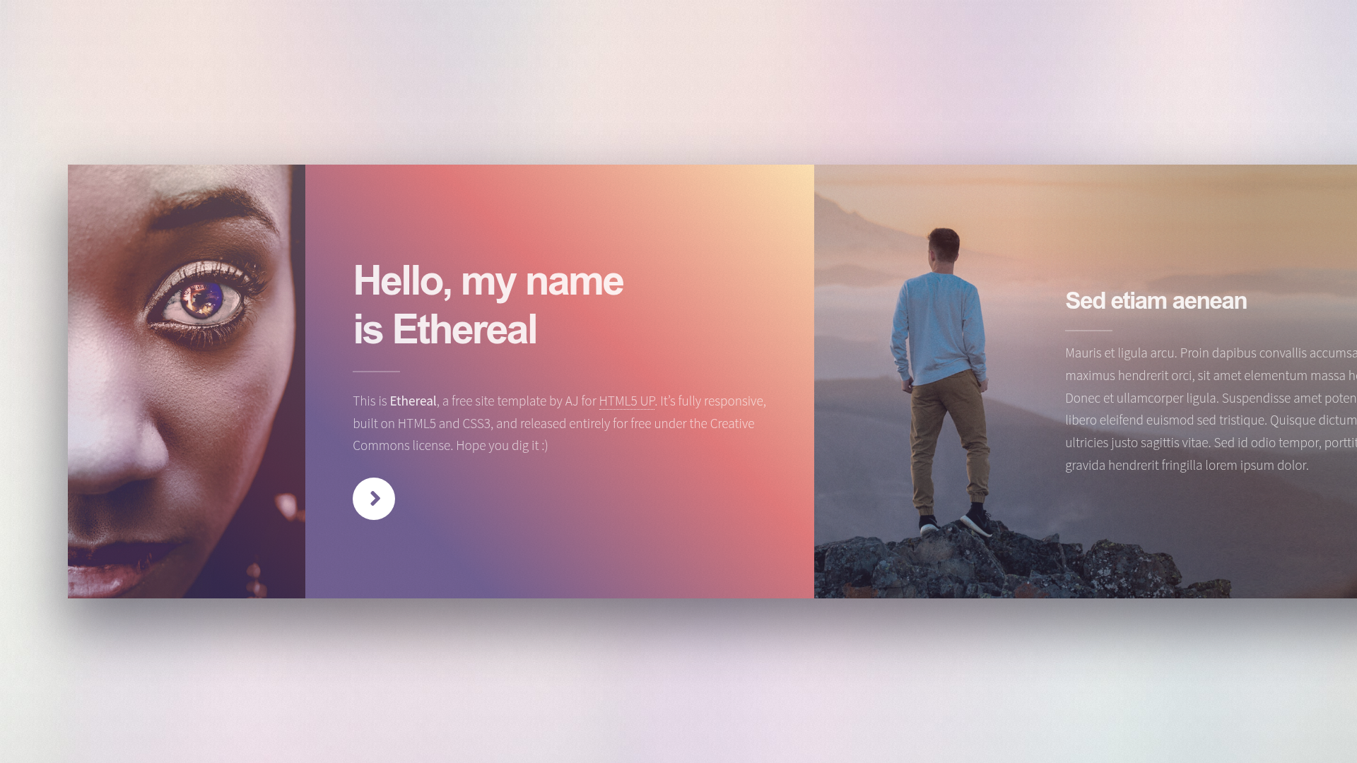 screenshot of Ethereal on template0.com