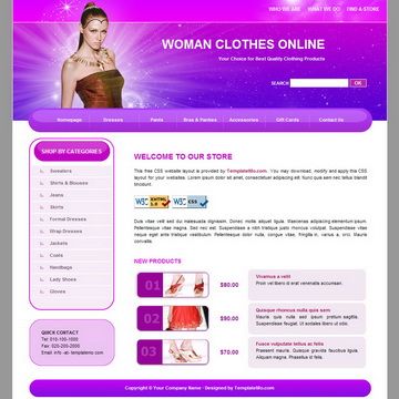 Image for Woman Template on template0.com Image for Woman Template on template0.com