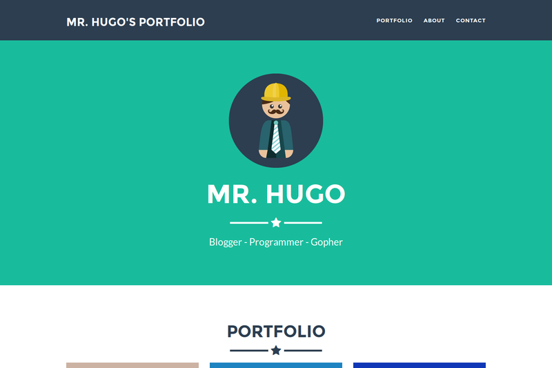 Image for Hugo Freelancer on template0.com