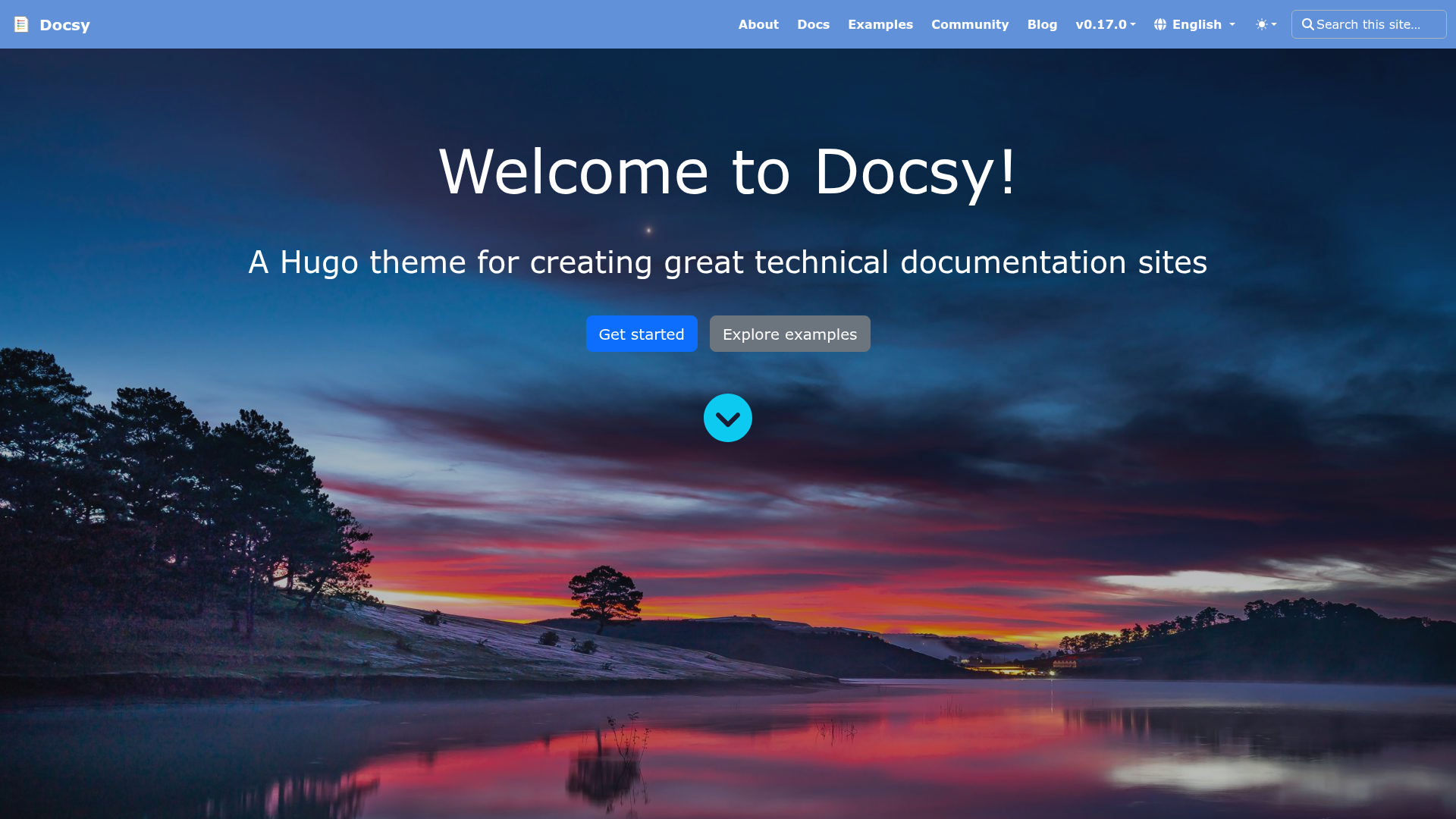 Docsy preview