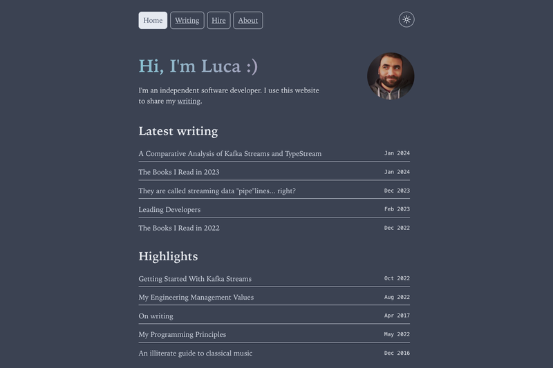 Image for Lucapette.github.com on template0.com Image for Lucapette.github.com on template0.com