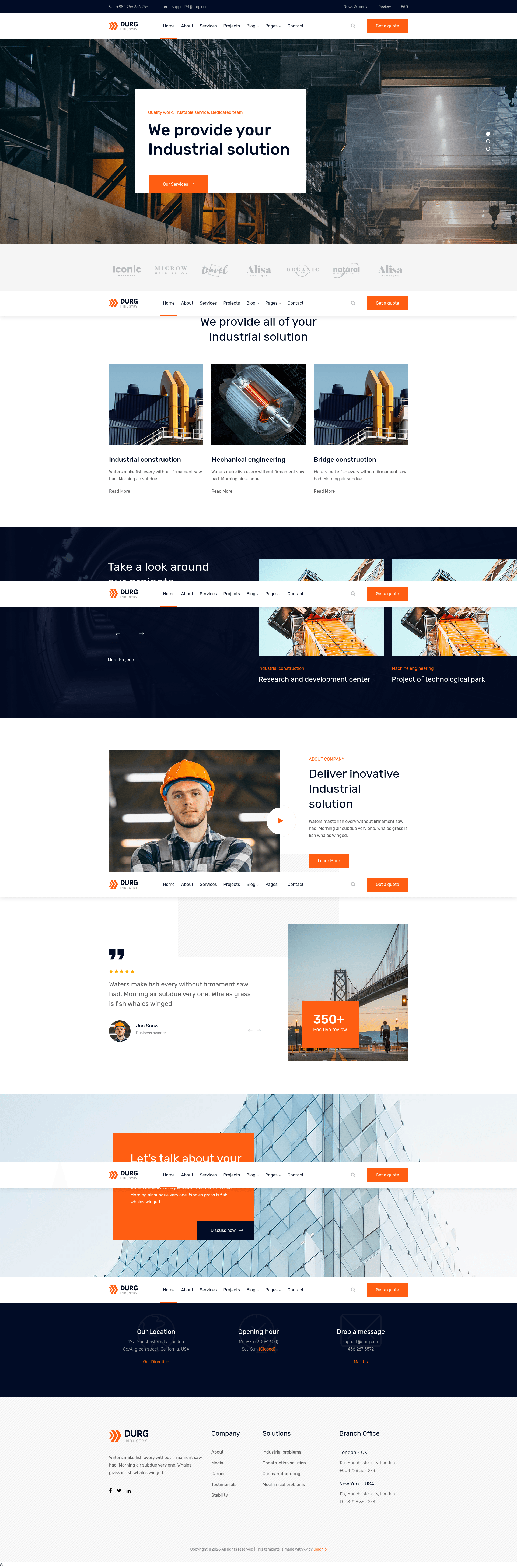 screenshot of Drug on template0.com