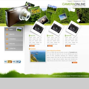 Image for Camera Template on template0.com Image for Camera Template on template0.com