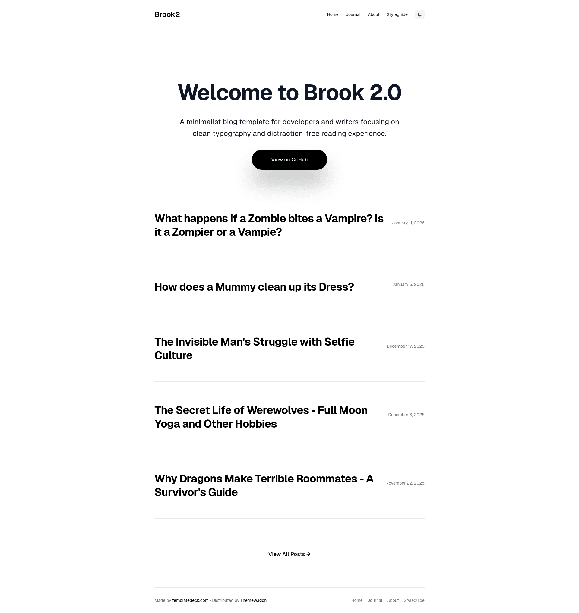 screenshot of Brook2 on template0.com