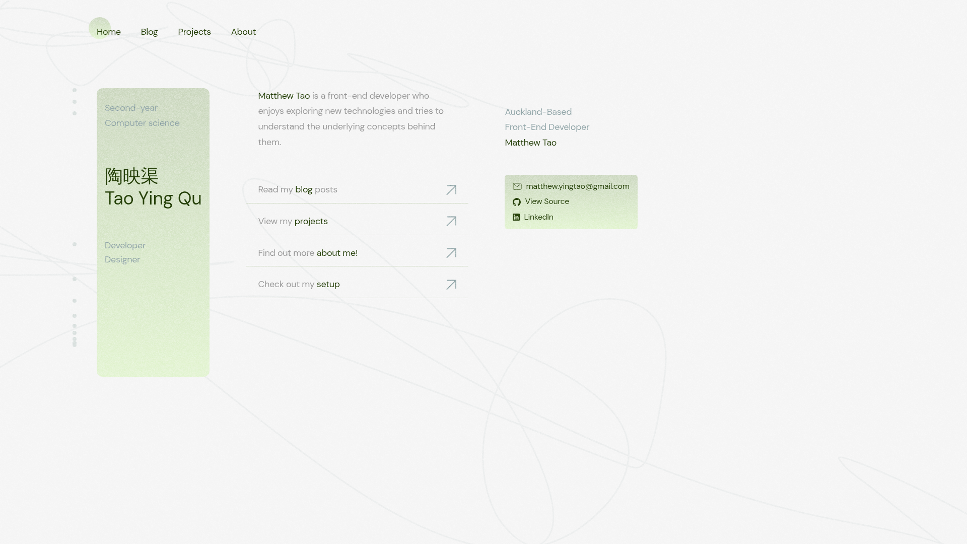 screenshot of Tokyo Portfolio on template0.com