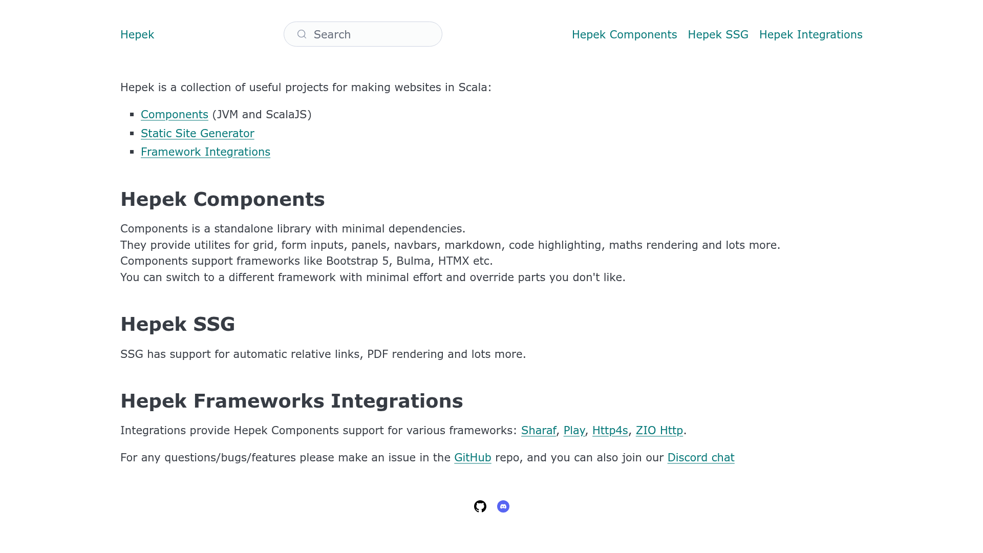 screenshot of Hepek on template0.com